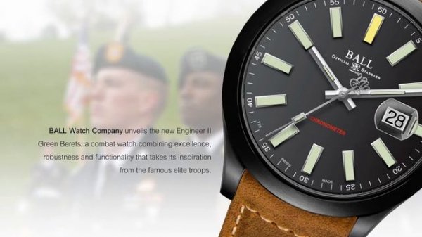 BALL Engineer Master II Green Berets  V03 30s