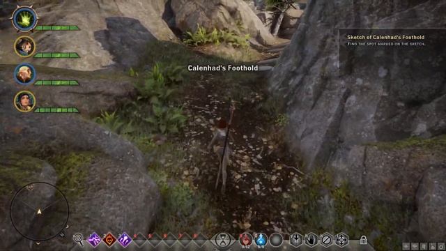 Dragon Age Inquisition Sketch of Calenhad's Foothold Quest Walkthrough смотреть онлайн