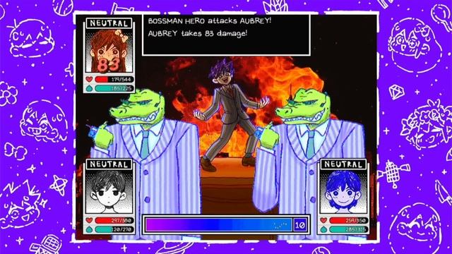 OMORI - BOSSMAN HERO Boss battle смотреть онлайн