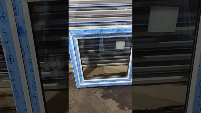 Окно 800х800 поворотно откидная створка VEKA WHS 60 смотреть онлайн