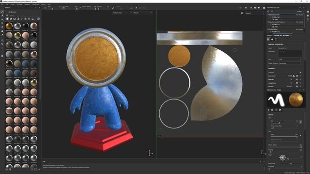 How To Show/Hide Layers Window Substance 3D Painter смотреть онлайн