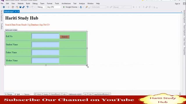 Search Data in Oracle 11g Database in Asp.Net C# | Hindi | Oracle Database | Free Online Classes смотреть онлайн