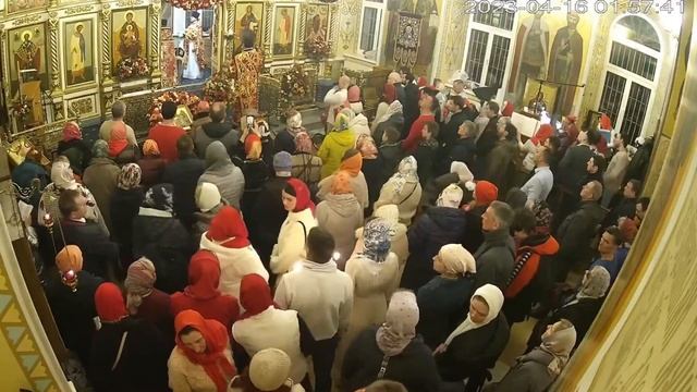 15.04.2023 года. Светлое Христово Воскресение. Пасха. Прямая трансляция. смотреть онлайн