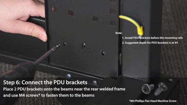 Assembly Instructions for 42U Server Cabinet: GR600-Series | FS смотреть онлайн