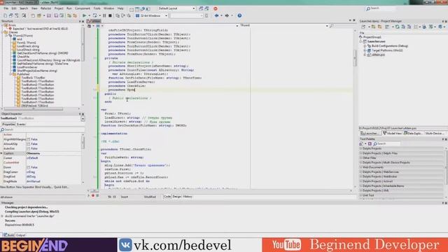 Создание Launcher на Delphi (Часть 2) // Create Launcher in Delphi (Part 2) смотреть онлайн