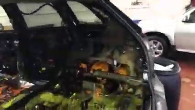 Виброизоляция Опель Антара. Добиваемся максимальной тишины в салоне. Следующий слой - шумка смотреть онлайн