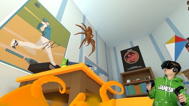 Summoning SIREN HEAD SPIDER In VR BABY SIMULATOR смотреть онлайн