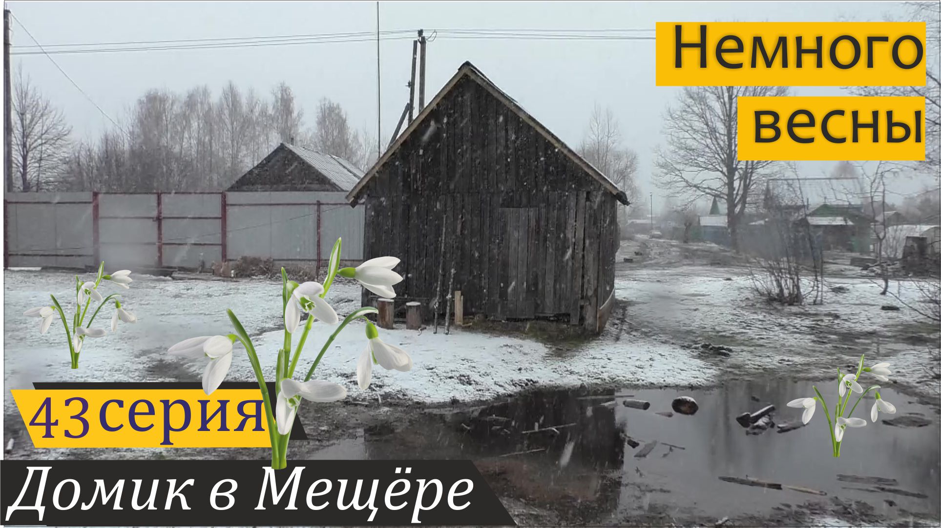 Немного подмосковной весны. Домик в Мещёре, серия 43 смотреть онлайн