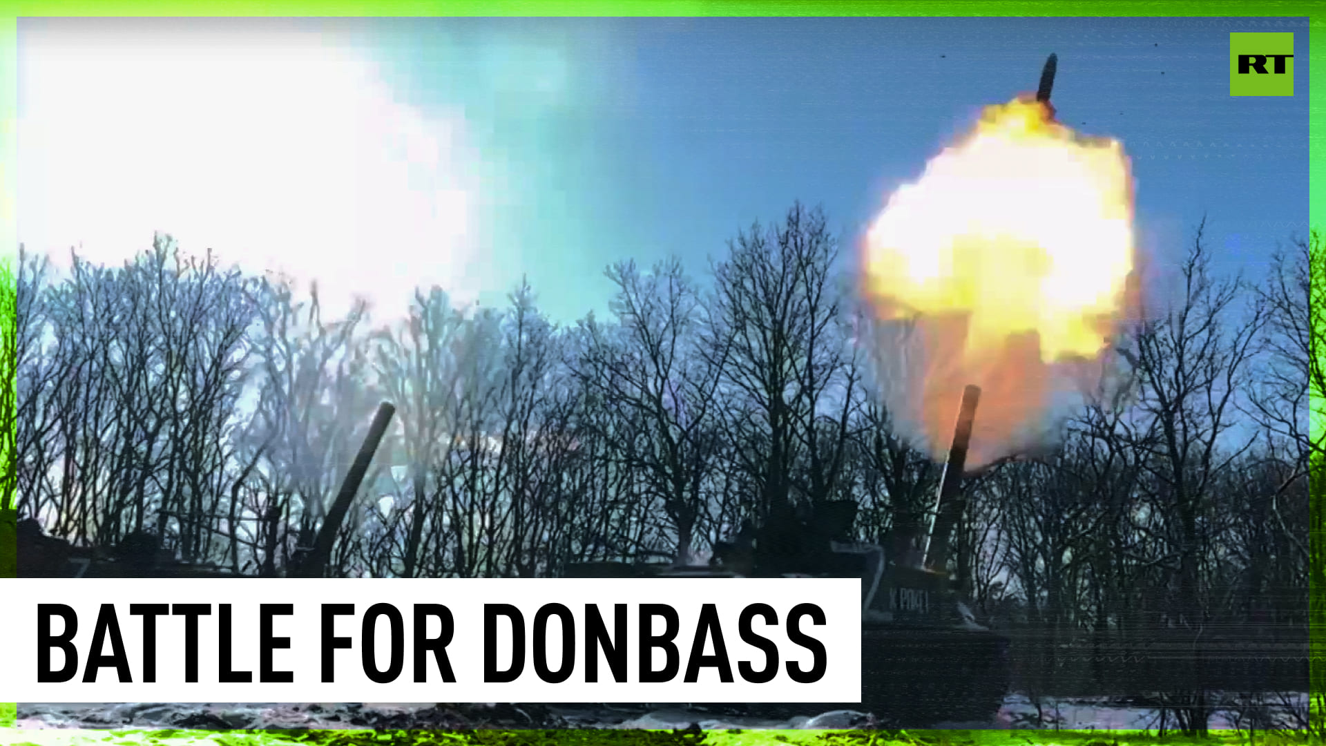 Russian Troops Use Heavy-caliber Mortars As They Advance On Ukrainian Positions