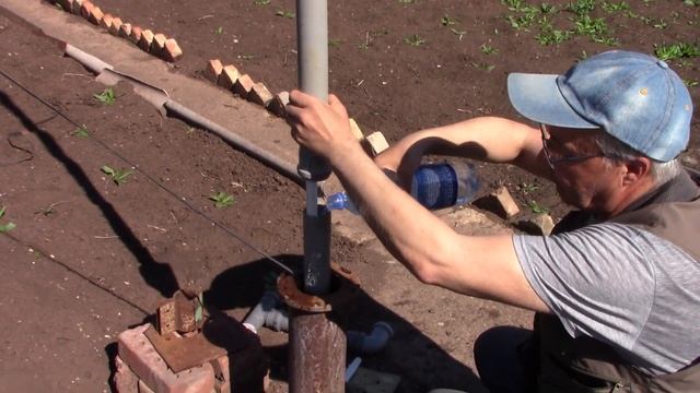 Ручной водяной насос своими руками. Часть 1. смотреть онлайн