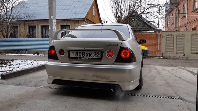 Altezza 3S-GE Turbo Greddy выхлоп TRUST/ 5k-Garage смотреть онлайн