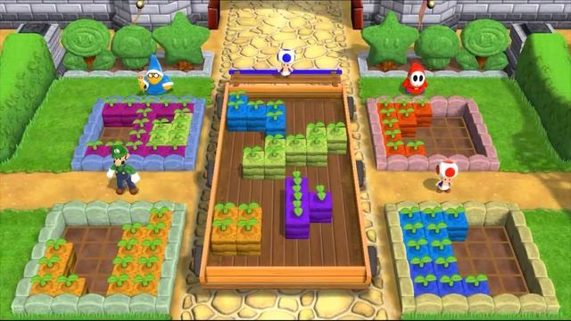 Mario Party 9 Garden Battle - Luigi vs Toad vs Kamek vs Shy Guy Gameplay | MARIOGAMINGHUB смотреть онлайн