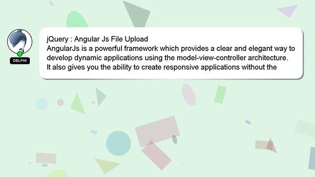 jQuery : Angular Js File Upload смотреть онлайн
