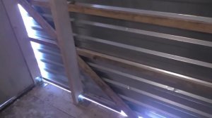 Временный пристрой (сени) к дому своими руками (ч.2)