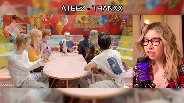 ATEEZ - THANXX.РЕАКЦИЯ! (by Anya Mix)