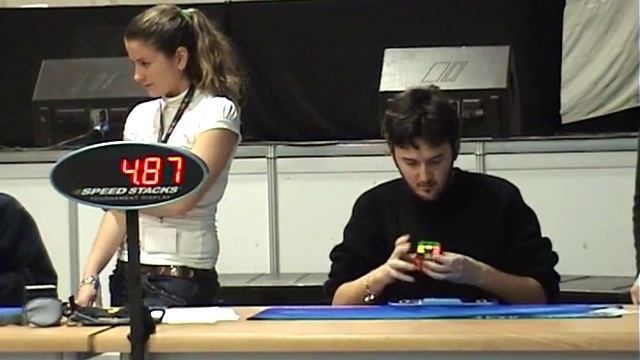 WR rubiks cube: 9,18" by Edouard Chambon in Murcia 2008 смотреть онлайн