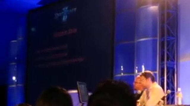 Blizzcon 2007 Starcraft 2 Art panel 4/6 смотреть онлайн