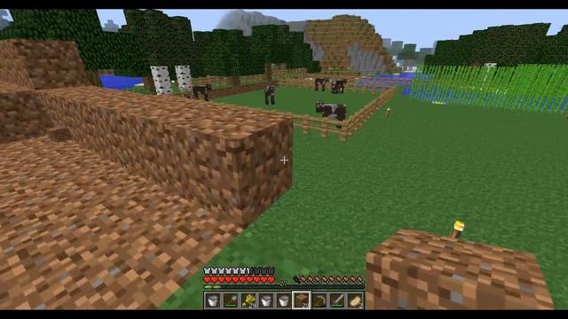 Minecraft Стратегия выживания - Ферма пшеницы #4 смотреть онлайн