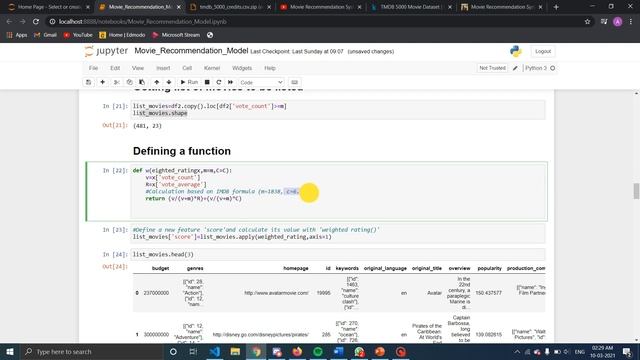 Movie Recommendation System смотреть онлайн