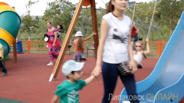 Новая детская площадка