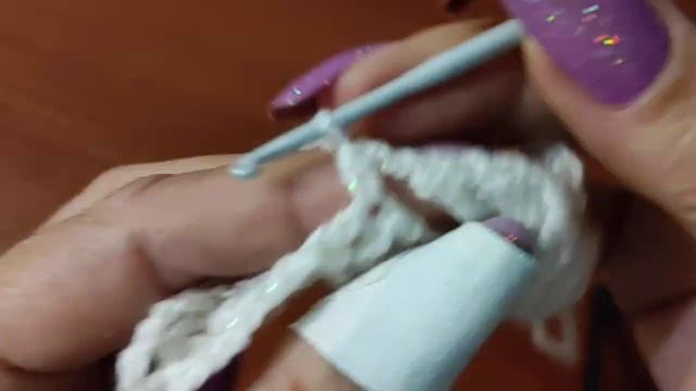 АЖУРНЫЙ ШАРФИК крючком. Ажурный узор для начинающих. смотреть онлайн