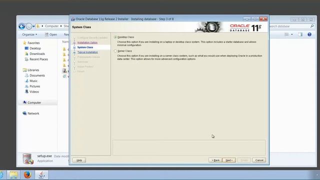Oracle 11g Installation смотреть онлайн
