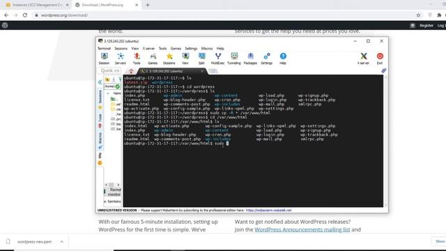 Amazon AWS EC2 - Installing Wordpress Website using LAMP (ubuntu 20.04) смотреть онлайн