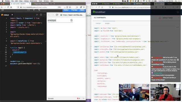 Getting Started with KendoReact [05/05 @ 5PM PT] смотреть онлайн