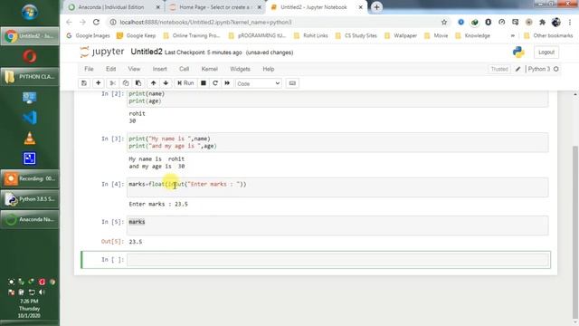 Python Interface | Anaconda Python Distribution and Jupyter Notebook | How to make program смотреть онлайн