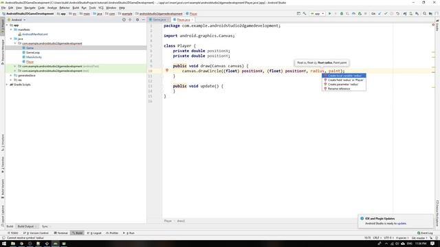 Ep. 03 - Player and touch events | Android Studio 2D Game Development смотреть онлайн