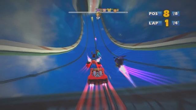 Sonic & Sega all Star Racing All-Star Moves смотреть онлайн