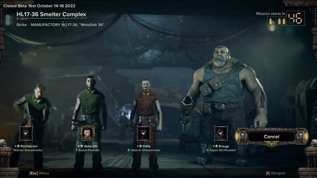 Круши, ломай, стреляй. Закрытый бета тест игры - Warhammer 40,000: Darktide #1 (Первый Взгляд) смотреть онлайн