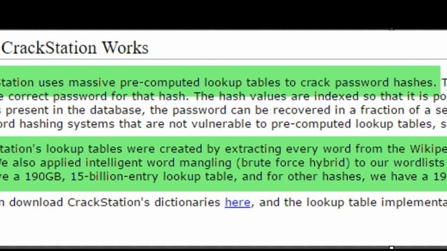 Tricks to hack hashed passwords смотреть онлайн