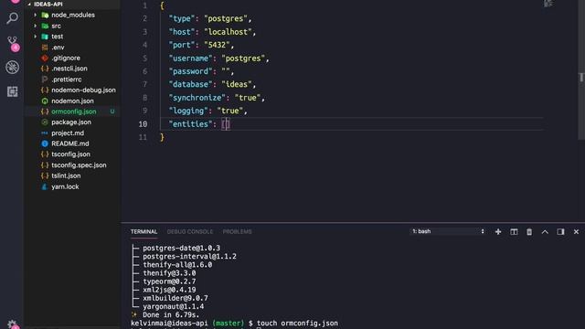 Ideas App - NestJS API 02 Database Connection смотреть онлайн