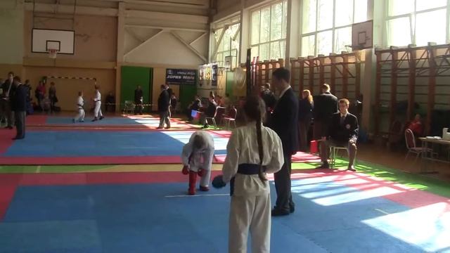 Elizaveta Kiselova Tan Открытый Чемпионат Латвии Каратэ Шотокан смотреть онлайн