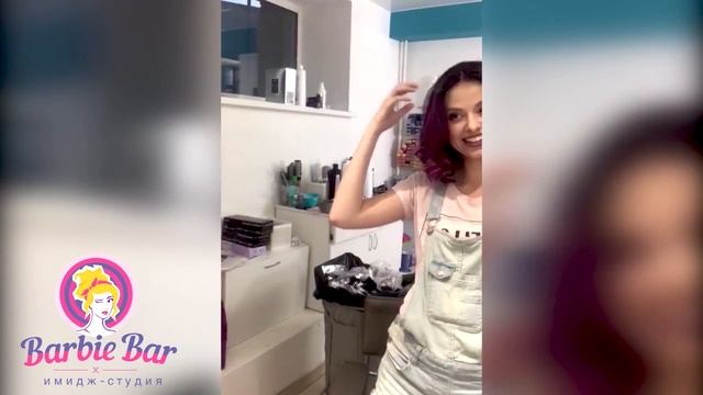 Преображение в Салоне красоты Barbie Bar Томск - счастливая Мальвина смотреть онлайн