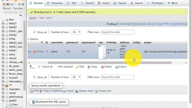 4.6 Fix lỗi kết nối DB, test thêm dữ liệu và fix lỗi insert tiếng việt utf8 смотреть онлайн
