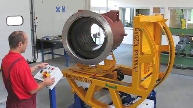 Кантователь с электроприводом и поворотом на 180° смотреть онлайн