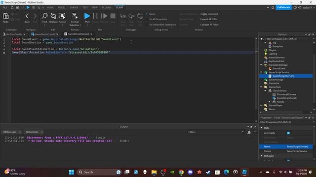 How to make a Basic Sword Combat System in Roblox! (Roblox Studio Scripting Tutorial 2023) смотреть онлайн