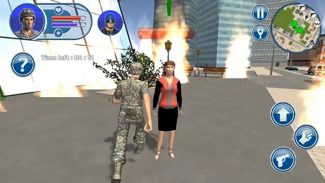 ► #3 Flying Captain America Rescue Mission ( 2 Superhero Transformation) Super Captain Secret Hero смотреть онлайн