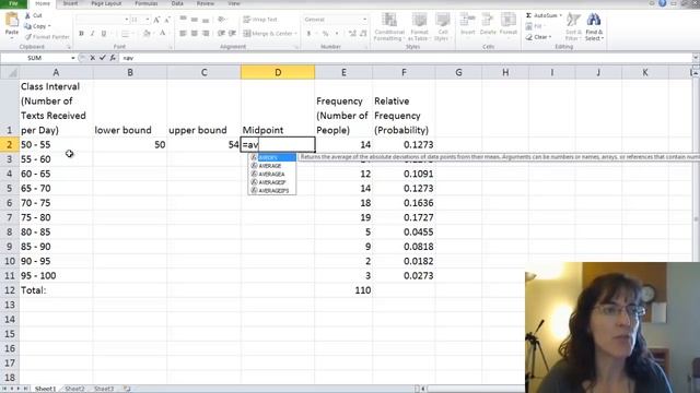 Relative Frequency Histogram in Excel смотреть онлайн