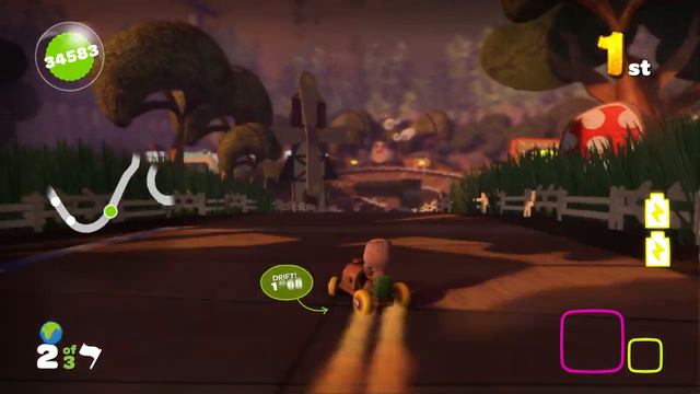 Garden Grip - LittleBigPlanet Karting (August 15th, 2011 prototype) смотреть онлайн