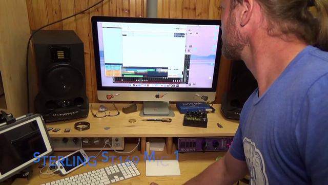Sterling Audio ST169 Tube Condenser Microphone смотреть онлайн