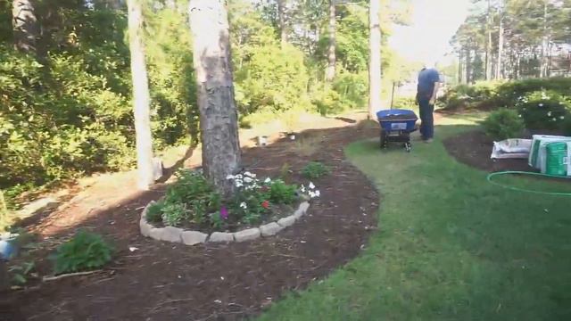 May Yard Garden Tour Transplanting Gardena husband Favorite Flower - Filipina Married to American смотреть онлайн