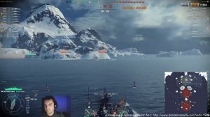 Prinz Eugen немецкий премиумный крейсер VIII уровня - Стрим, Обзор. WoWs Принц Ойген #80