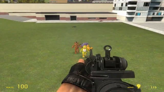 Aниматроники из игры FNAF/Garris mod. смотреть онлайн