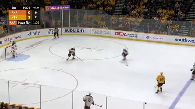 Анахайм - Нешвил | Anaheim Ducks Vs Nashville Predators | Обзор матчей НХЛ 22.10.2019г.