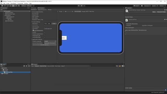Unity Safe Area смотреть онлайн