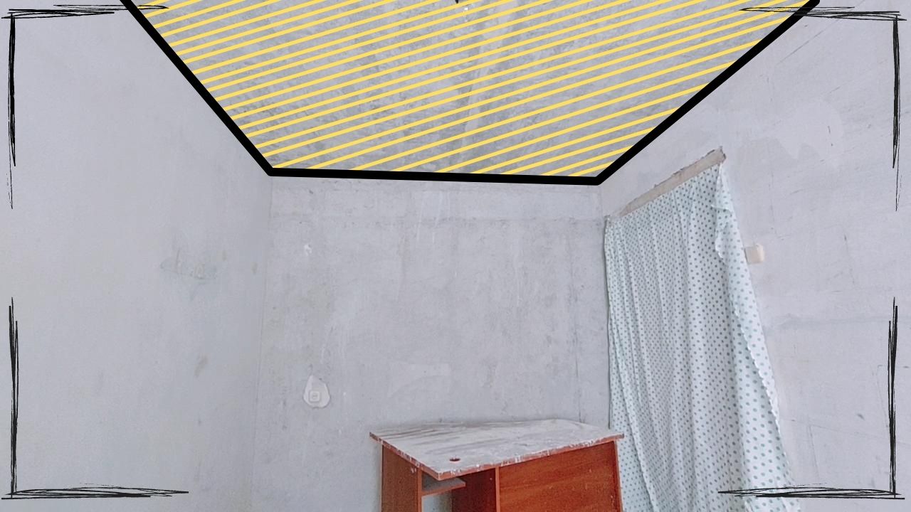 3. Очищаю потолок от советской шпаклёвки смотреть онлайн