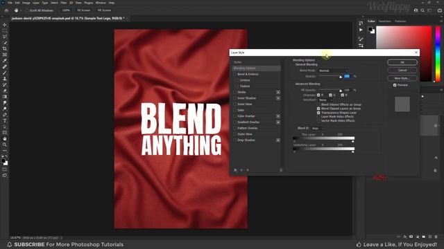 Blend Effect in Photoshop | Photoshop Tutorial смотреть онлайн